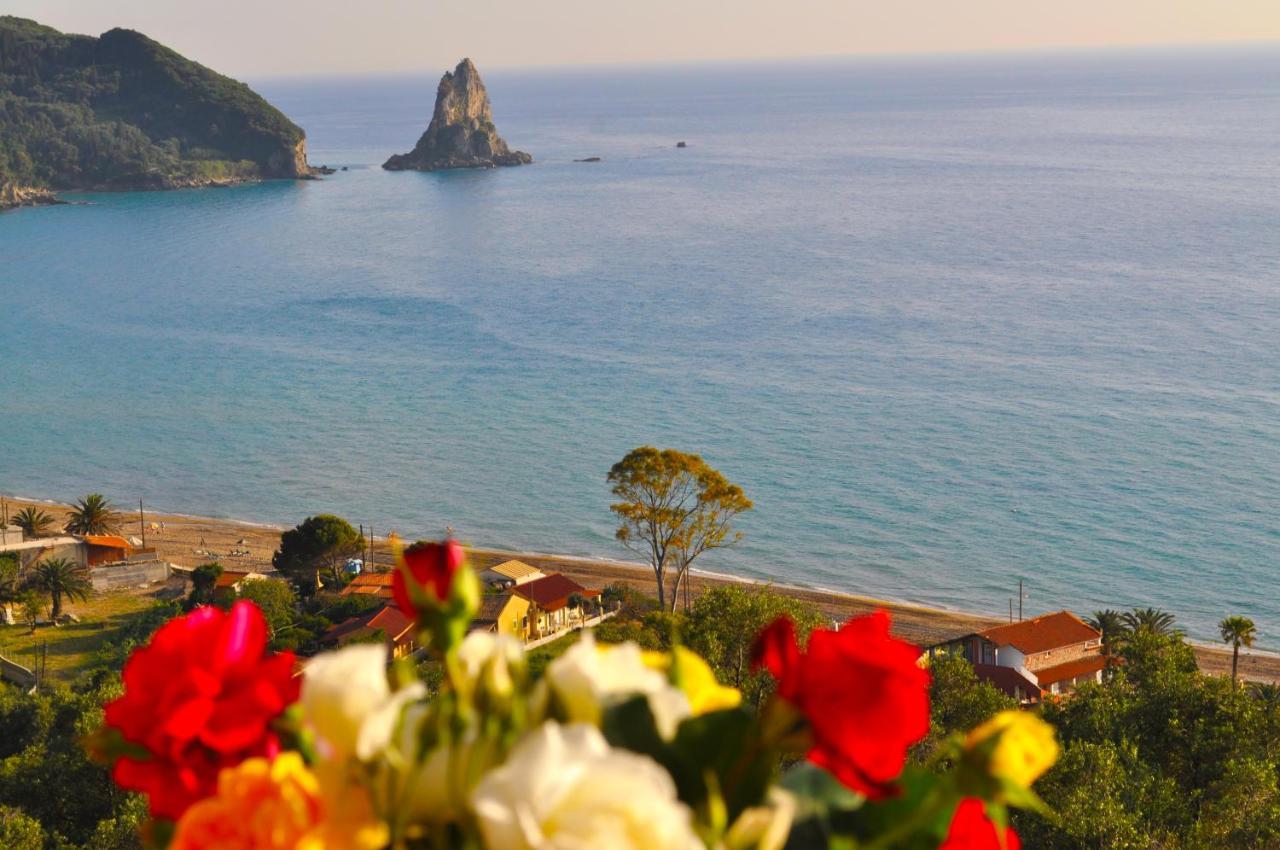 Beautiful Holiday Apartments Maria With Amazing Pool - Agios Gordios Beach Eksteriør bilde
